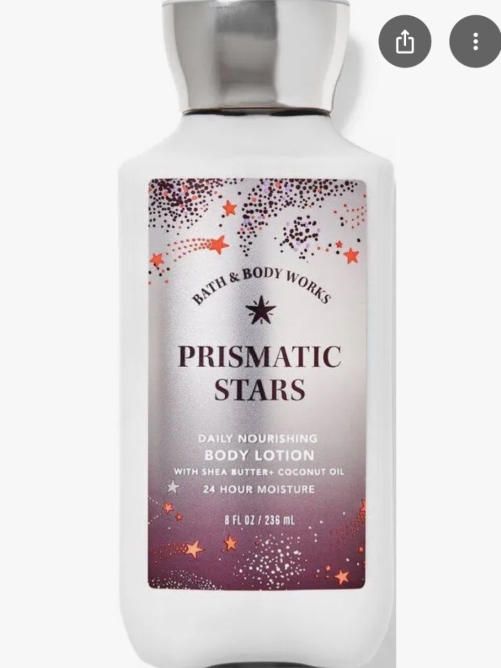 Bath & Body Works Prismatic Stars Daily Nourishing Body